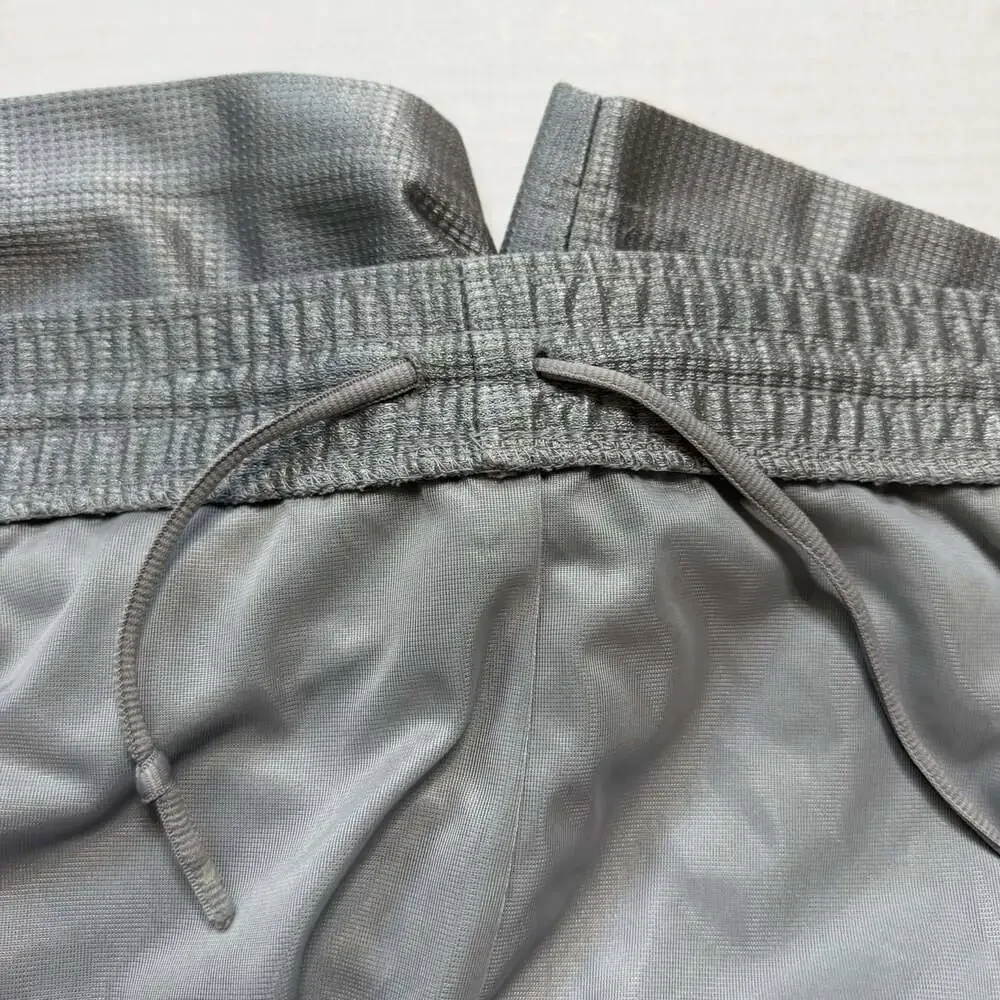 Vintage Nike Basketball Shorts Silver Dazzle Shiny Mens XXL Y2K Baggy